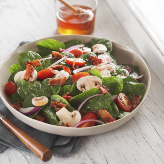 honey spinach salad