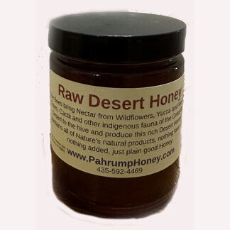 Raw local desert honey